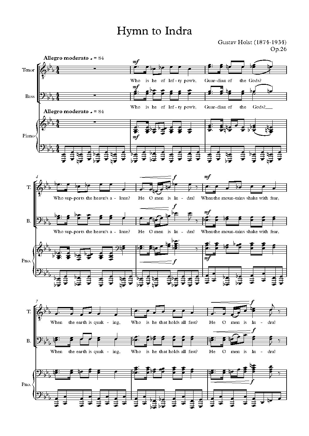 Hymn to Indra