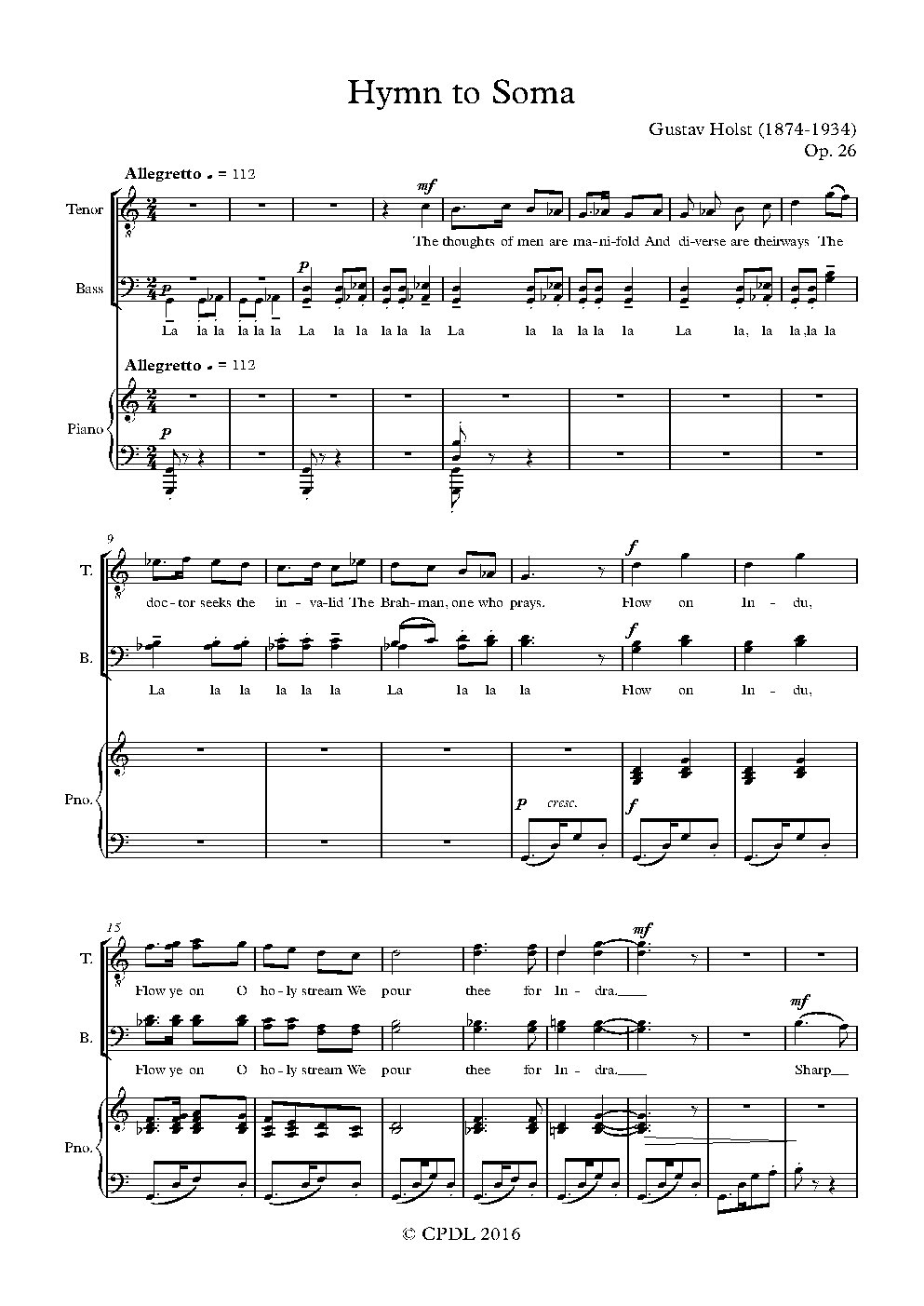 Hymn to Soma