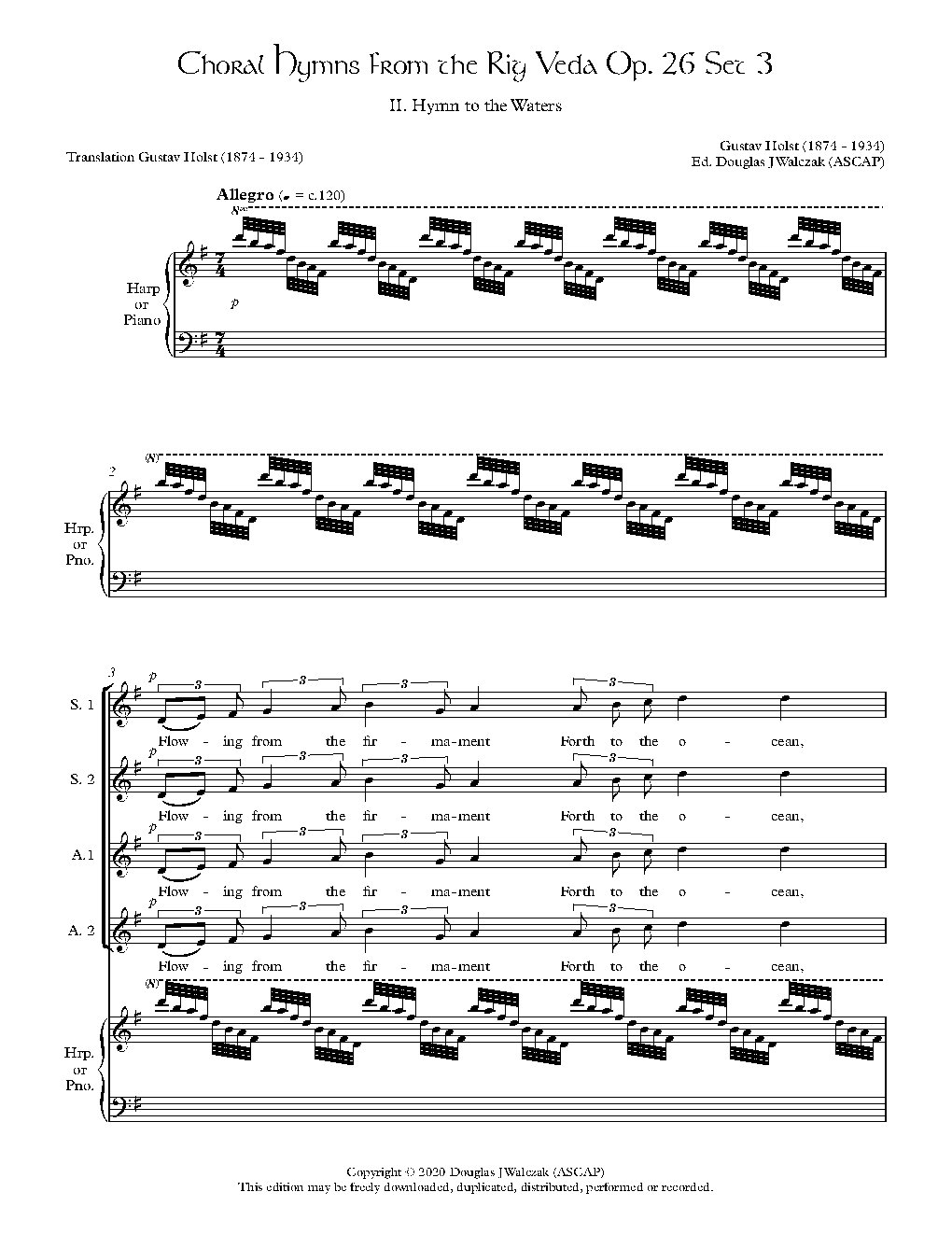 Hymn to the Waters