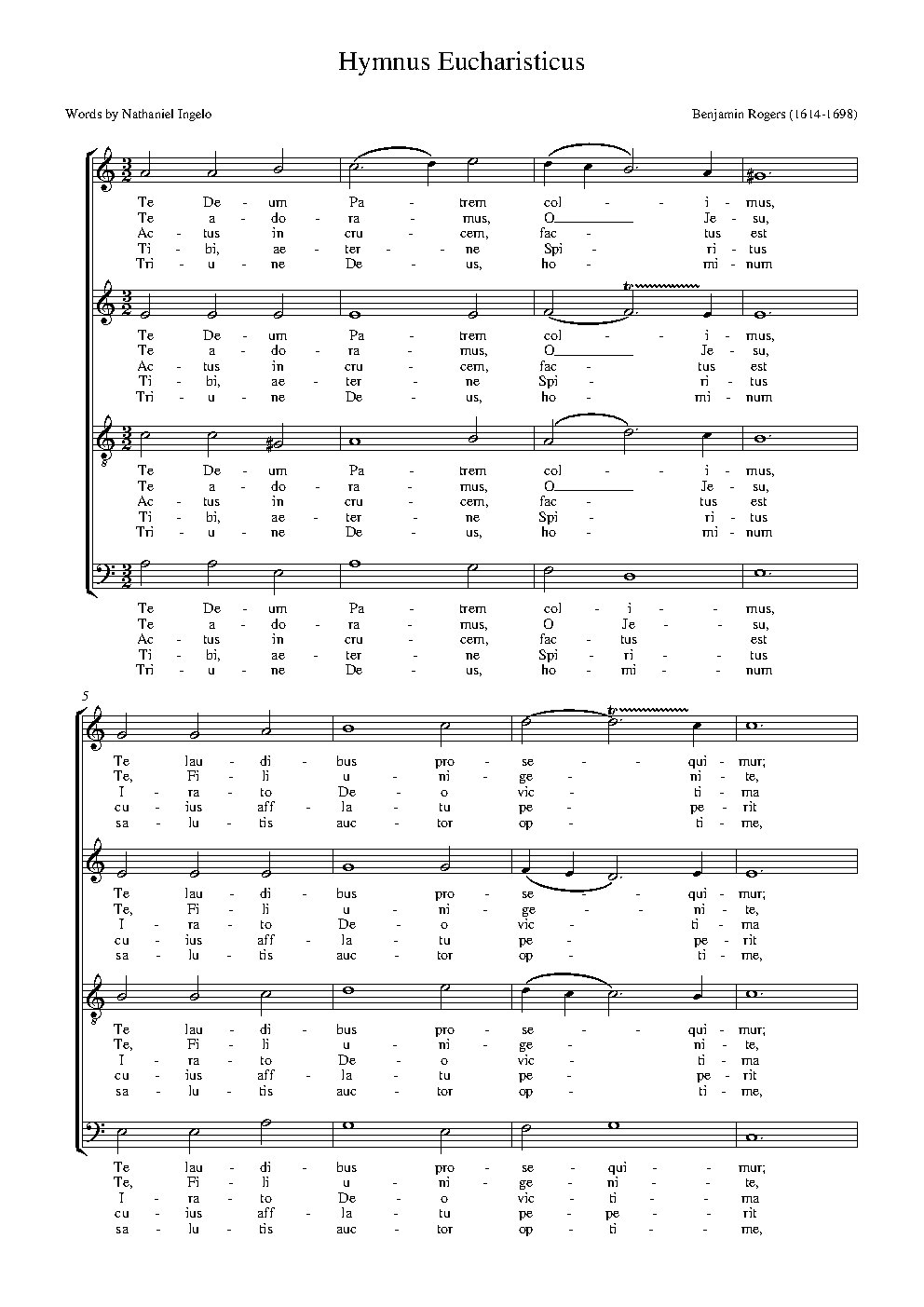 Hymnus Eucharisticus