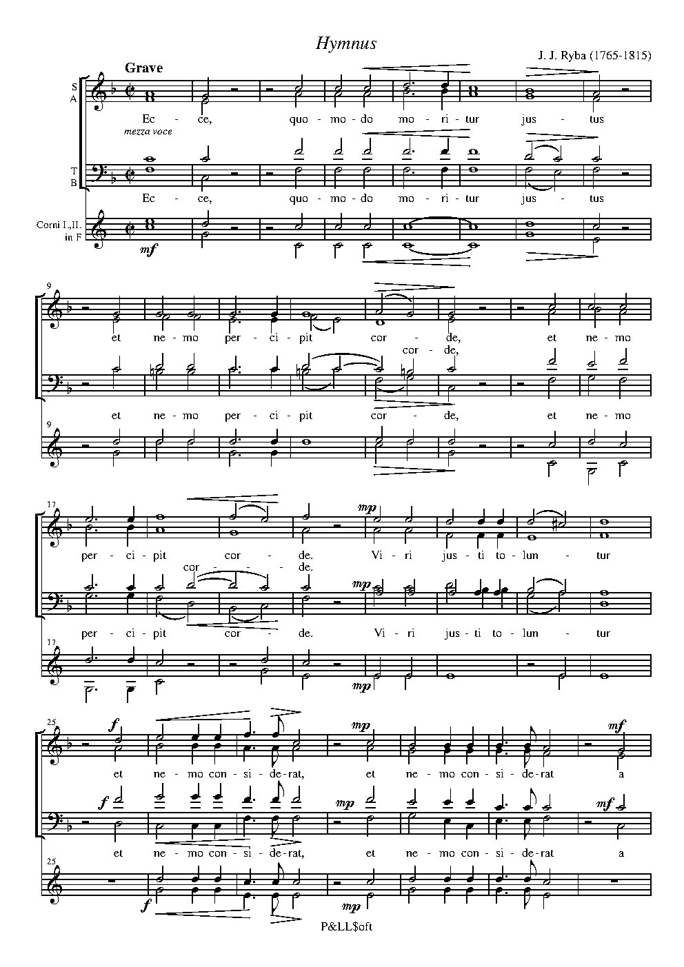 Hymnus - Choir Script PDF Thumbnail