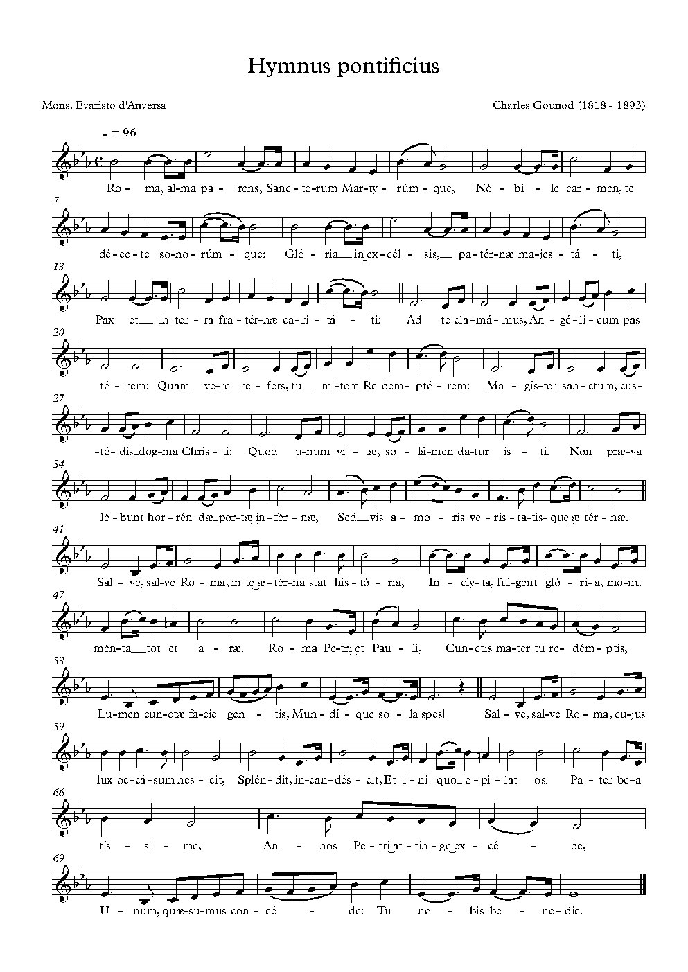 Hymnus pontificius