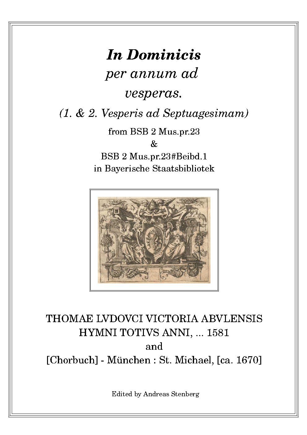 In Domniis per Annum ad Vesperas
