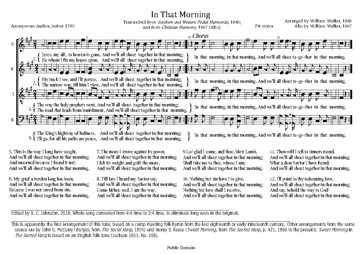 In That Morning - Choir Script PDF Thumbnail