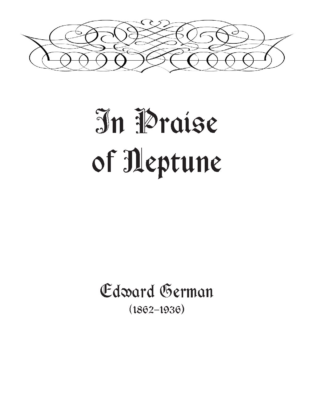 In Praise of Neptune