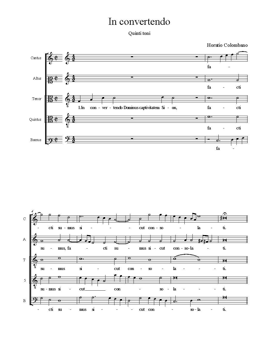 In convertendo - Choir Script PDF Thumbnail