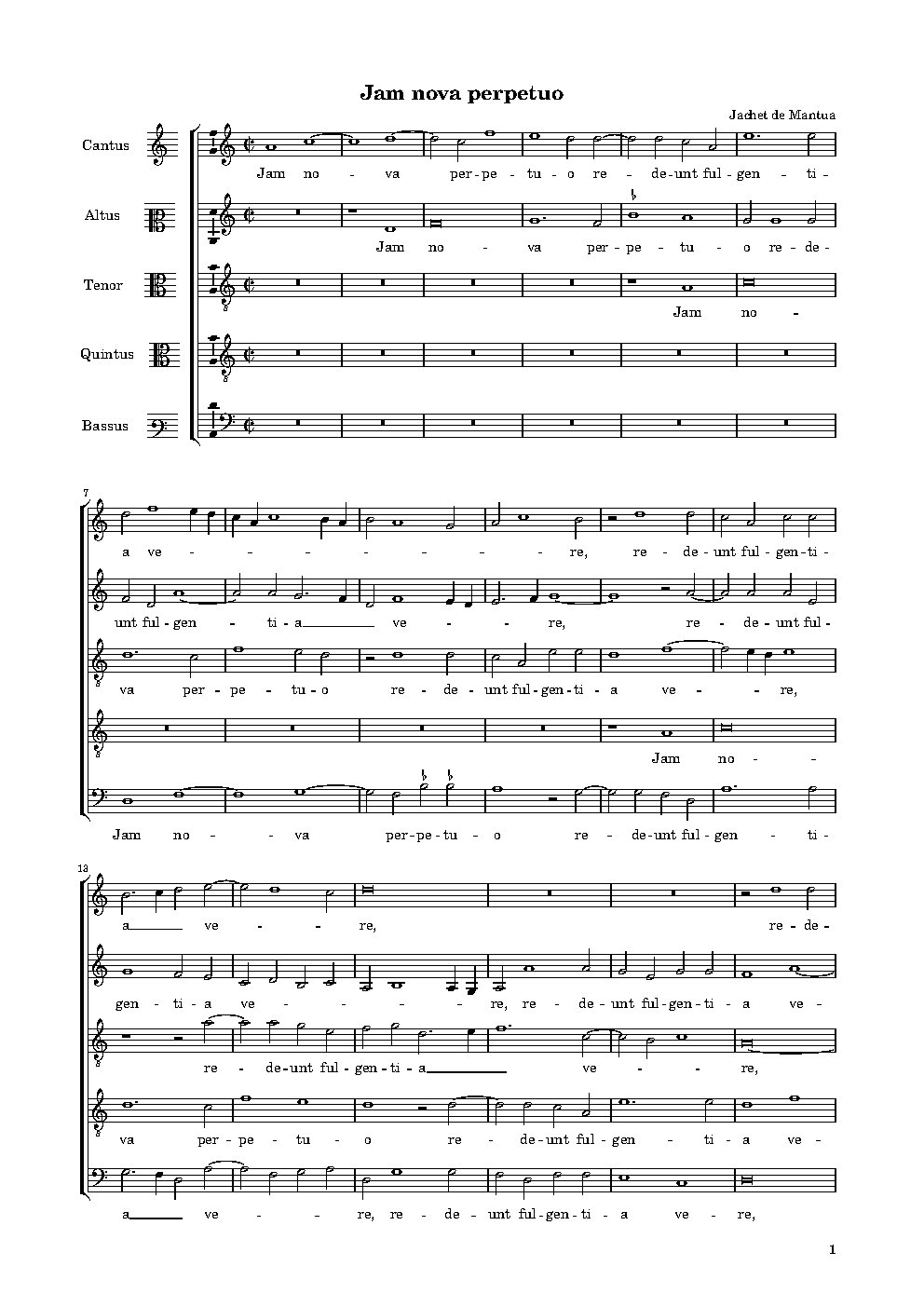 Jam nova perpetuo
