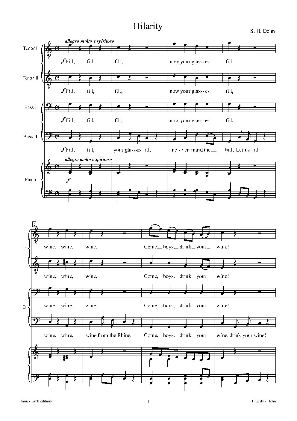 Hilarity - Choir Script PDF Thumbnail