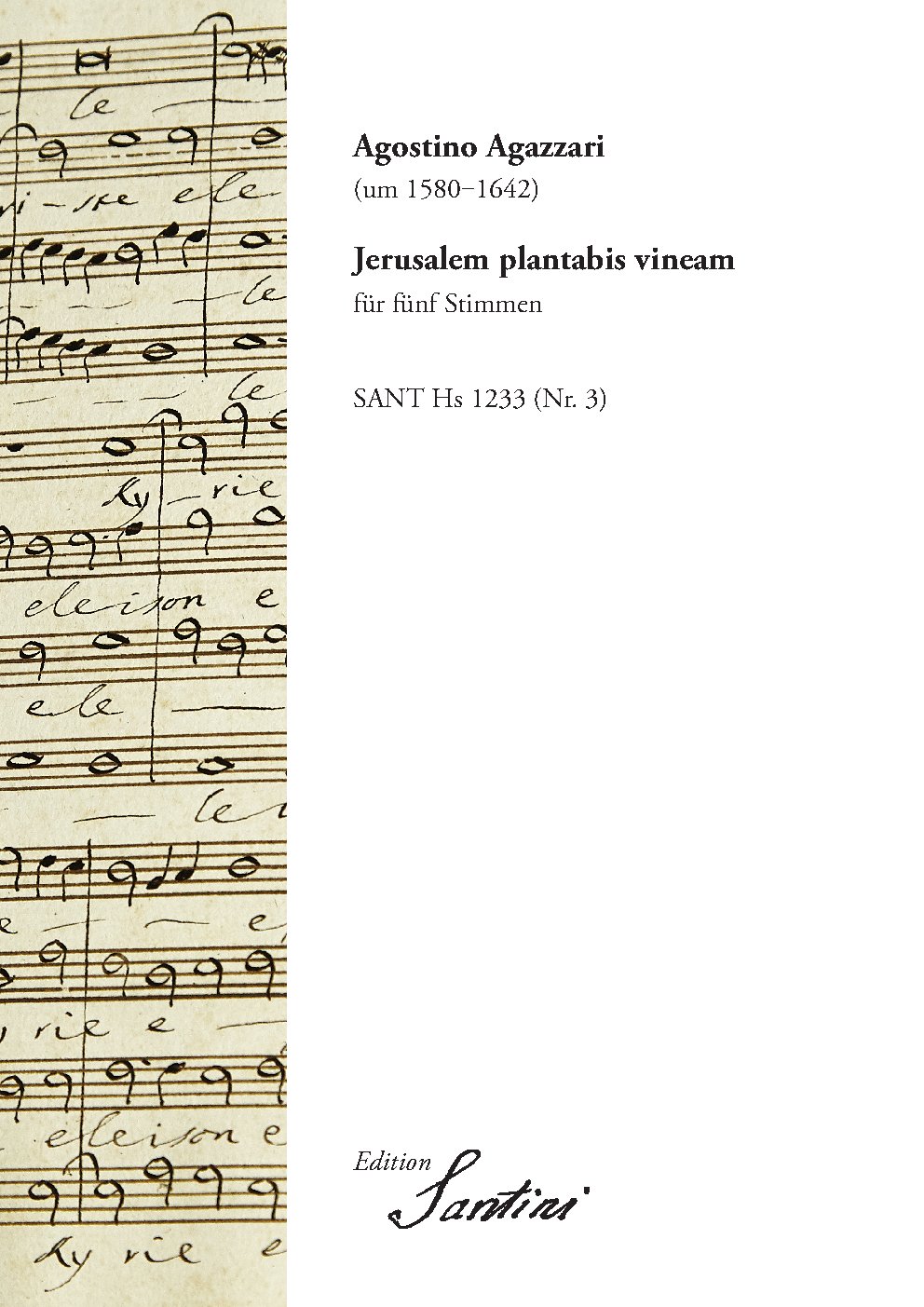 Ierusalem a 5 - Choir Script PDF Thumbnail