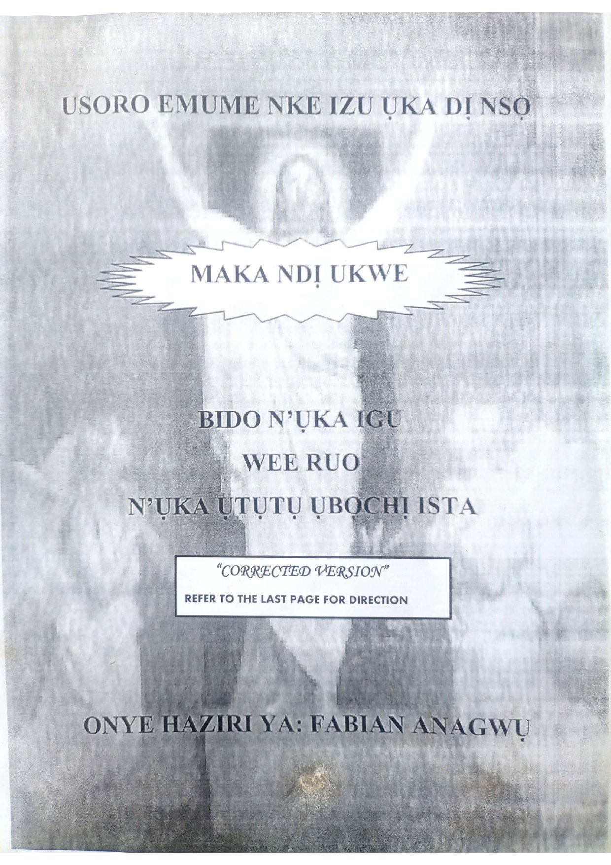 Usoro Emume Izu Ụka DỊ NsỌ, Psalms
