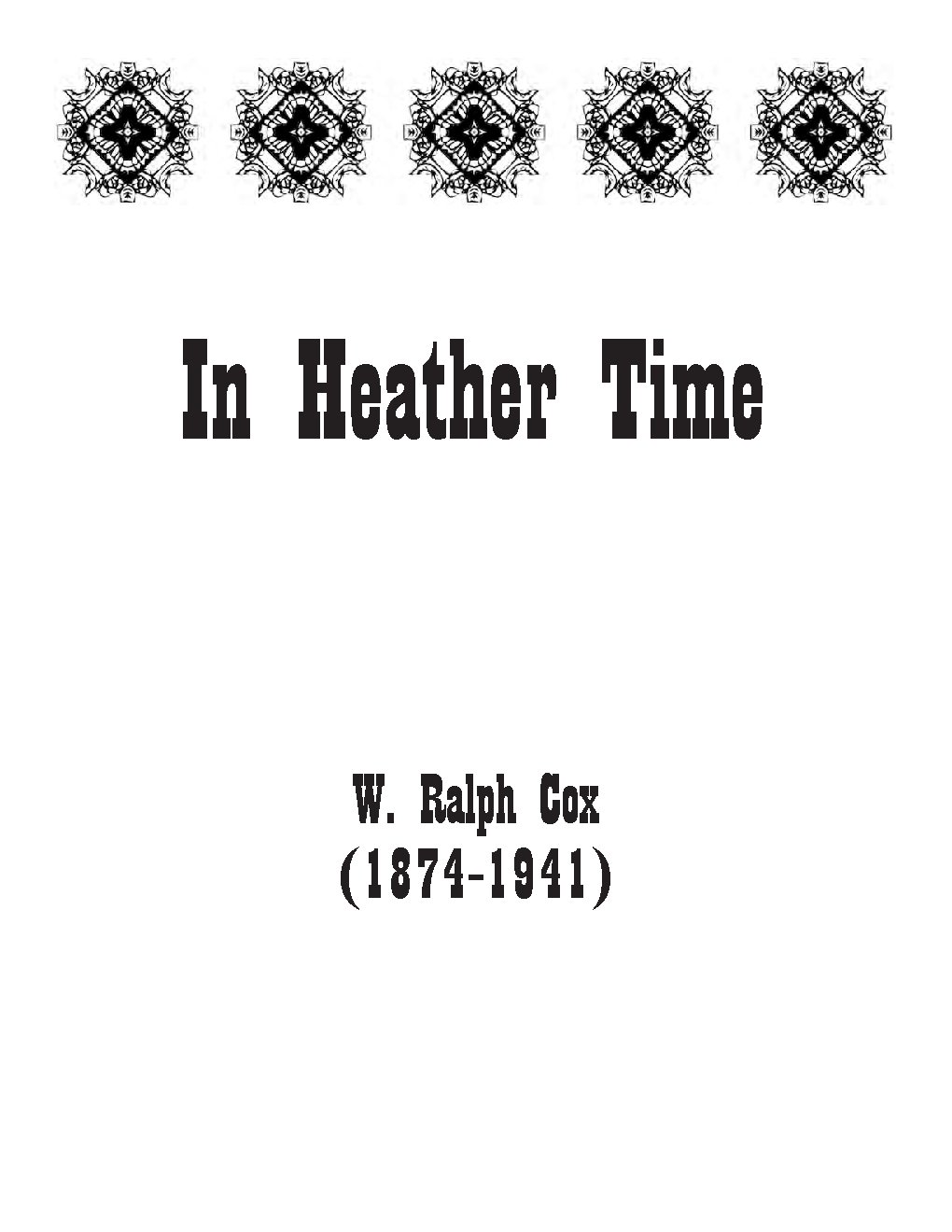 In Heather Time