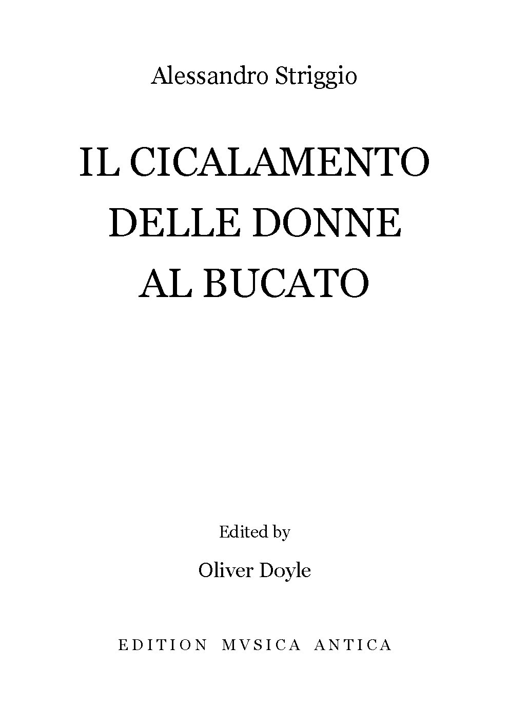 Il Cicalamento delle Donne al Bucato