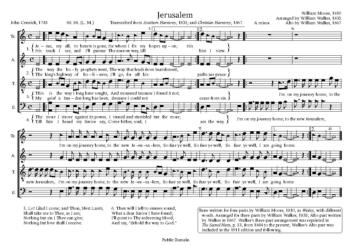 Jerusalem - Choir Script PDF Thumbnail