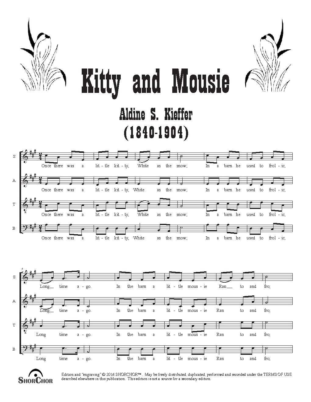 Kitty and Mousie - Choir Script PDF Thumbnail