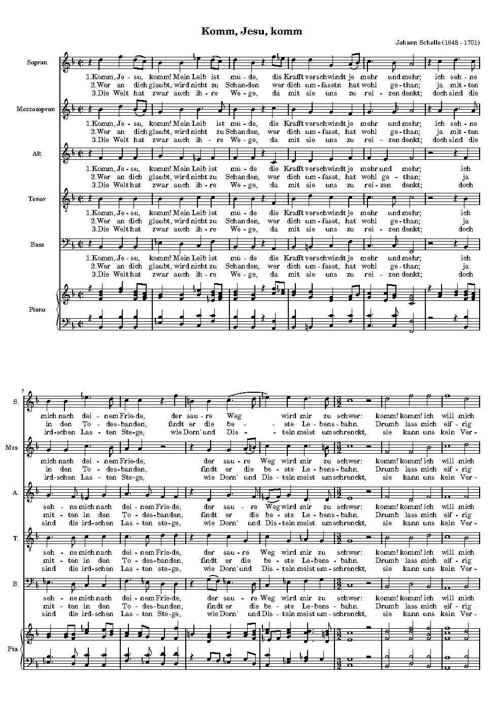 Komm, Jesu, komm