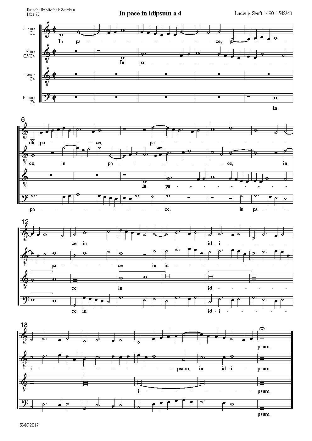 In pace in idipsum