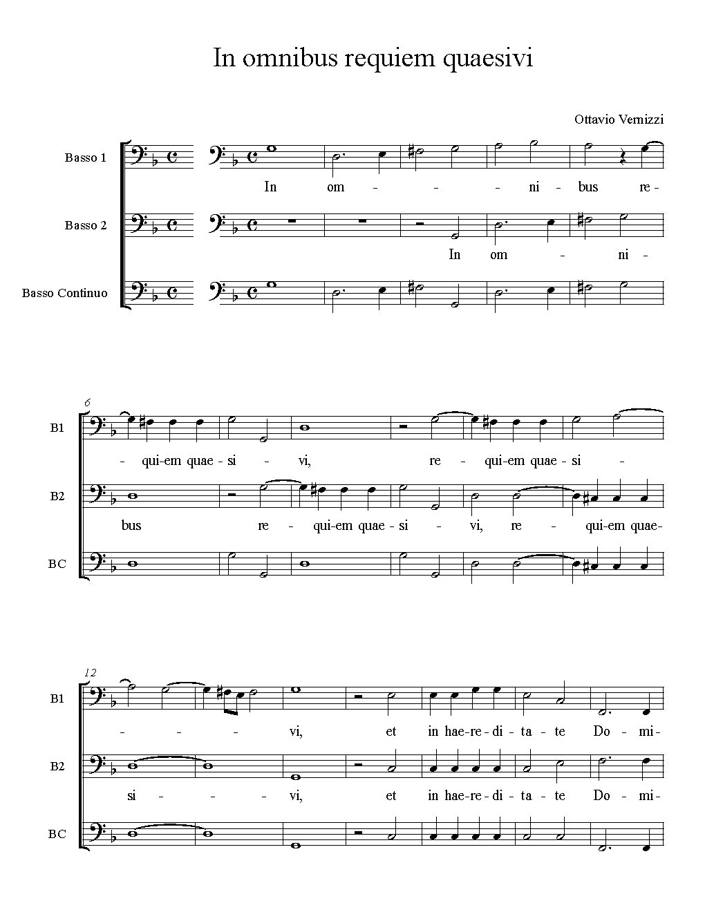 In omnibus requiem quaesivi
