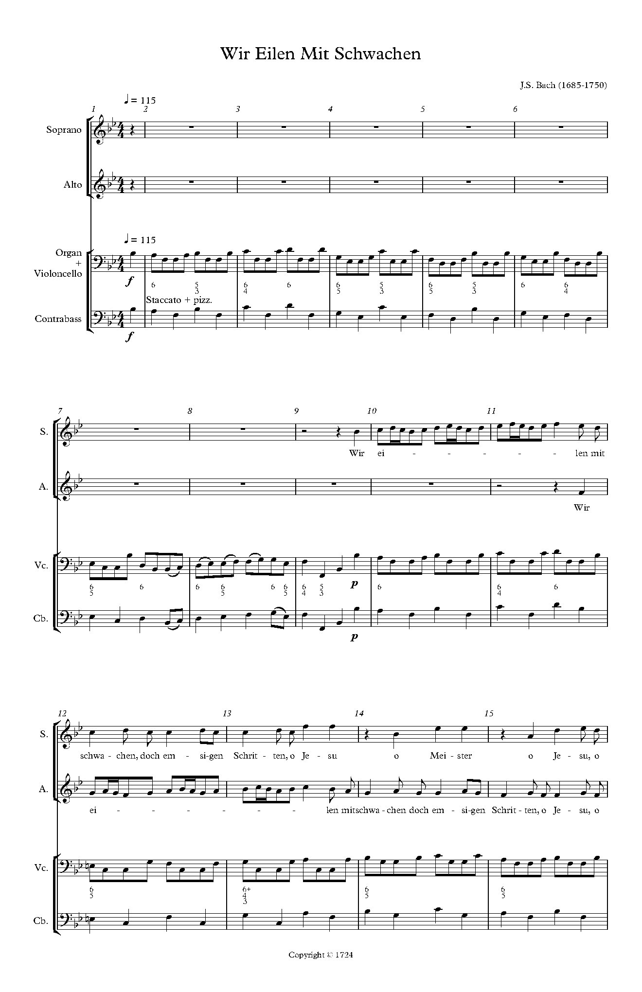 Jesu, der du meine Seele
