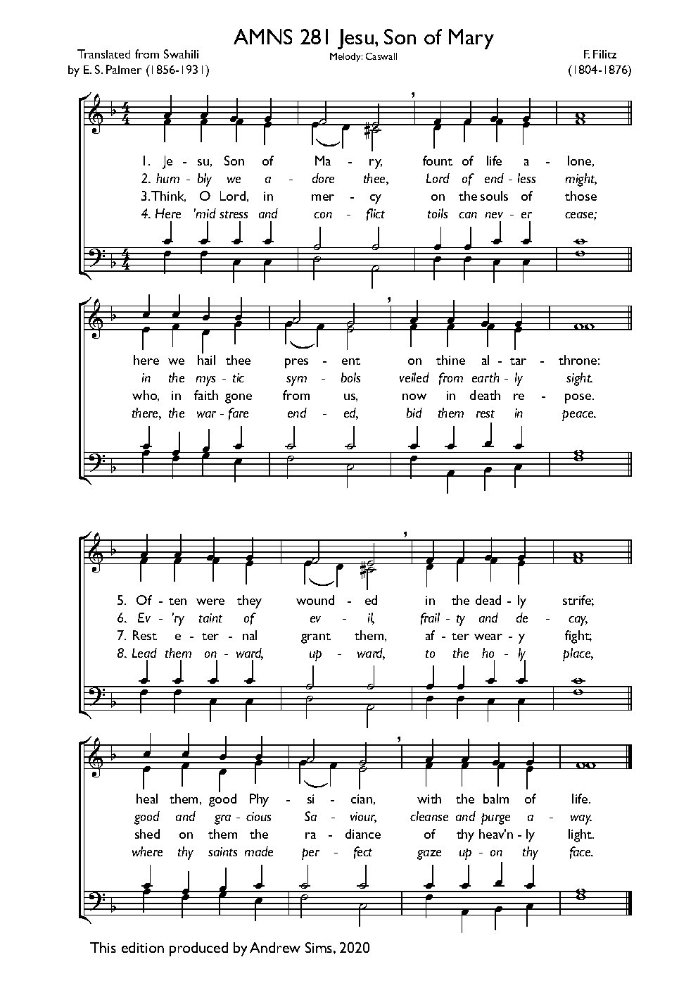 Jesu, Son of Mary