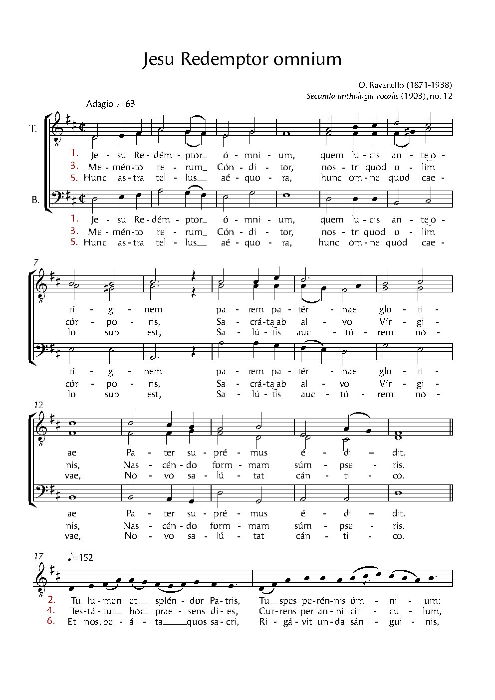 Jesu Redemptor omnium