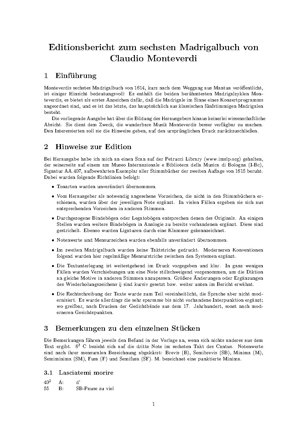 Il sesto libro de madrigali a cinque voci