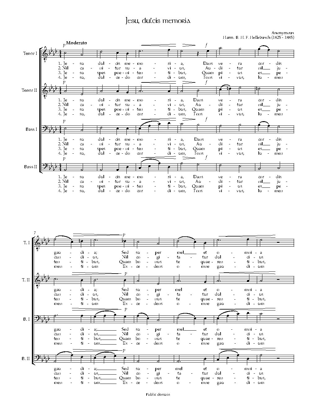 Jesu dulcis memoria 3