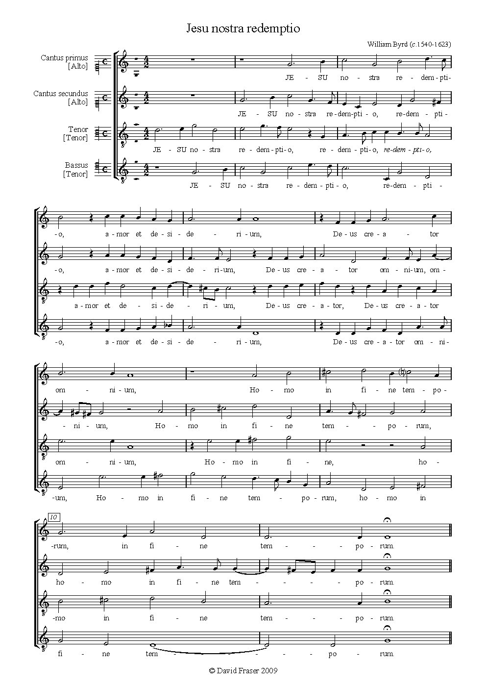 Jesu nostra redemptio - Choir Script PDF Thumbnail