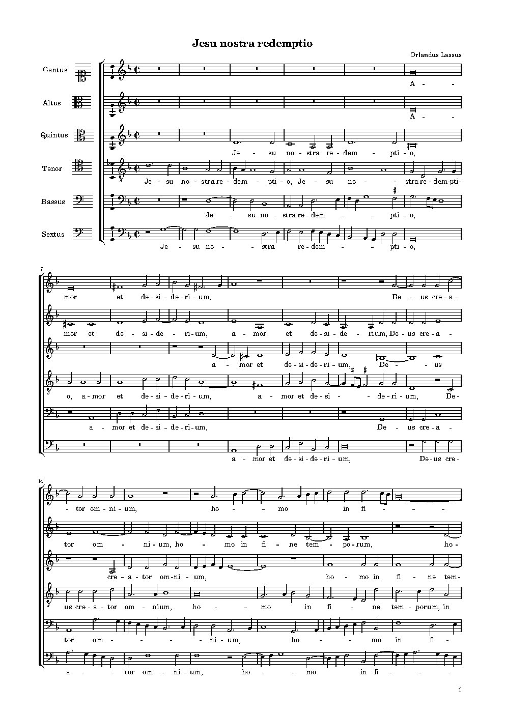 Jesu nostra redemptio