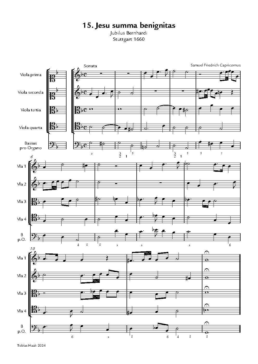 Jesu summa benignitas - Choir Script PDF Thumbnail