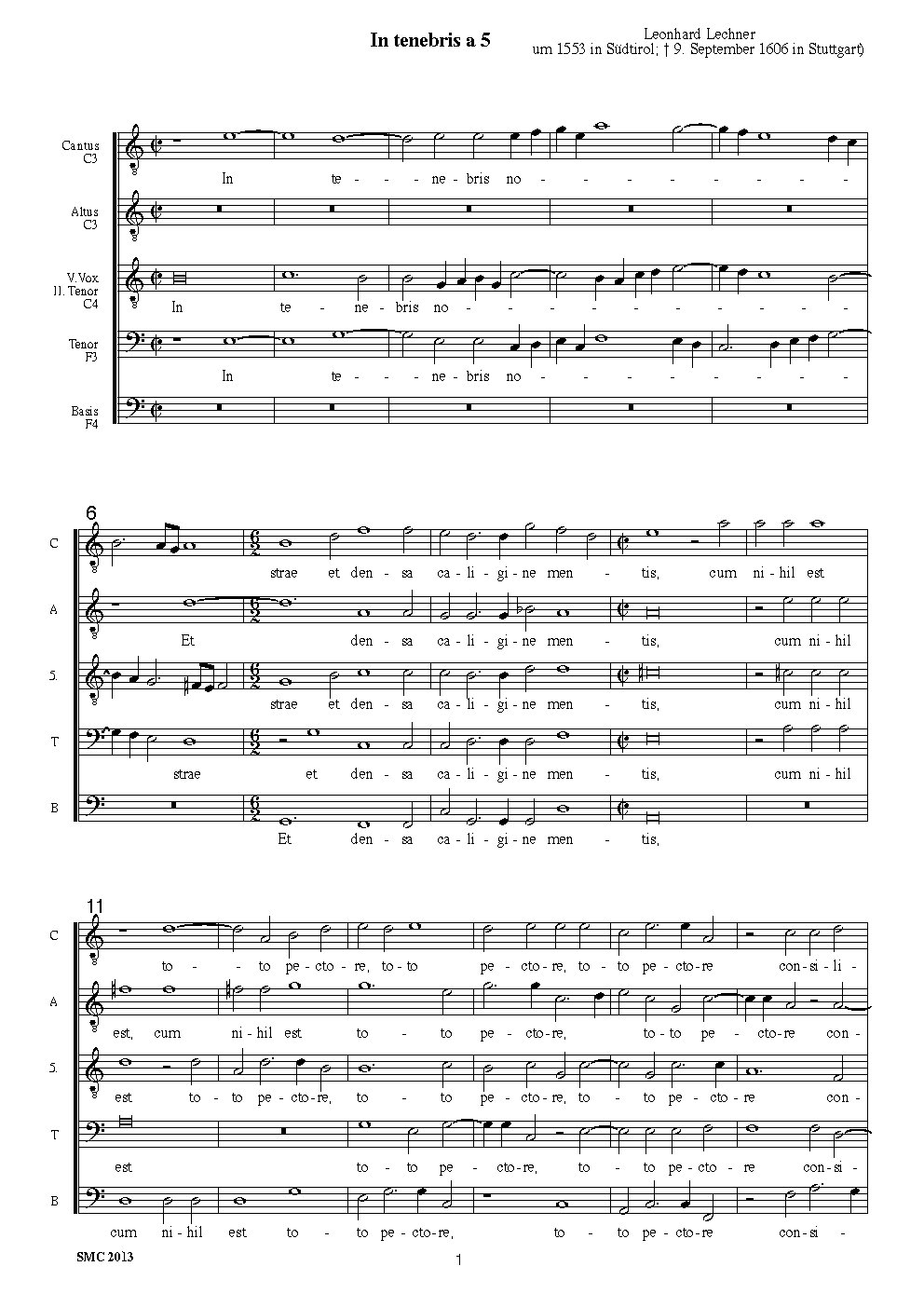 In tenebris a 5 - Choir Script PDF Thumbnail