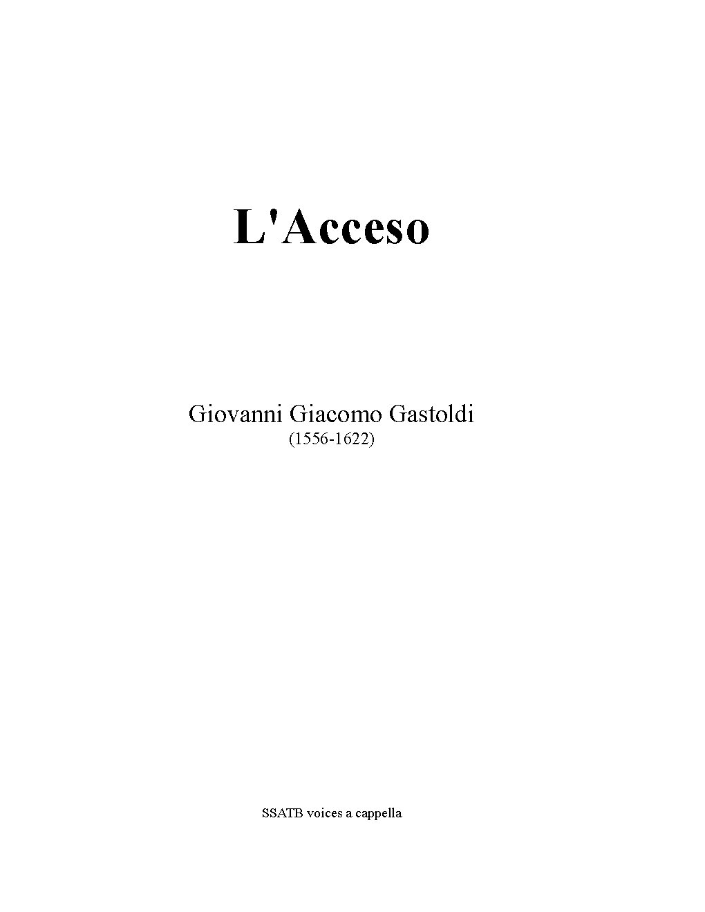 L'Acceso