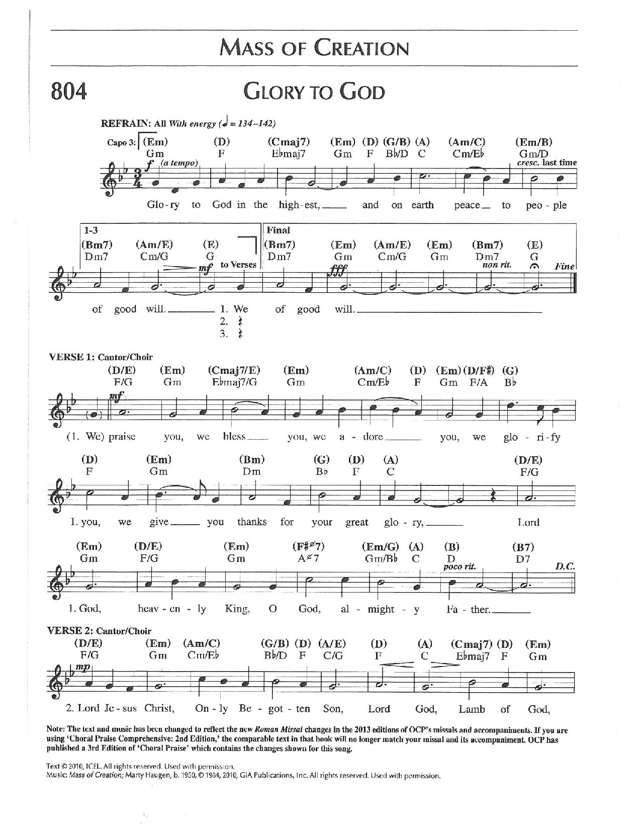 Revised-mass-of-creation - Download Choir Script PDF