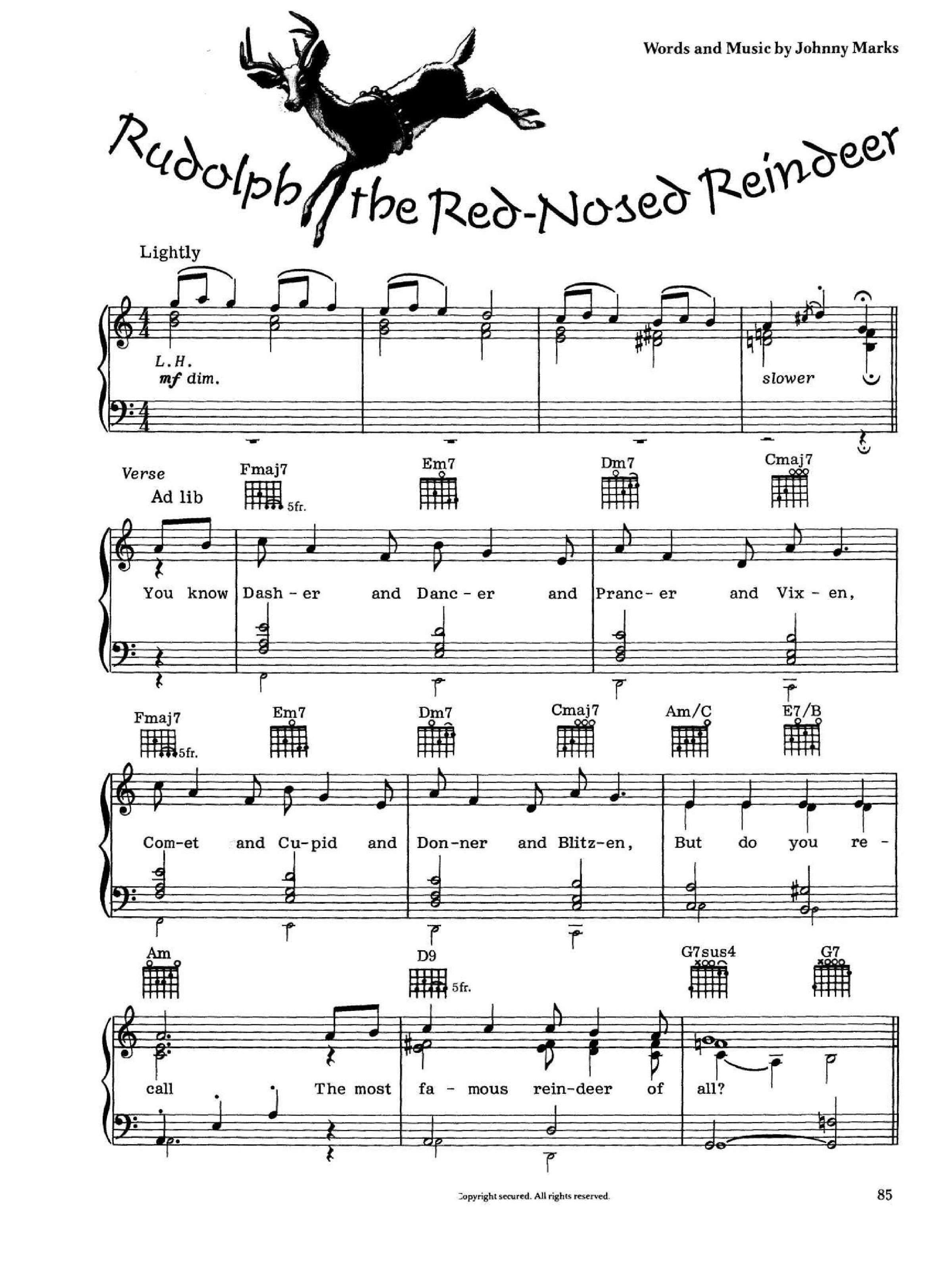 290136745-rudolph-the-rednosed-reindeer - Download Choir Script PDF