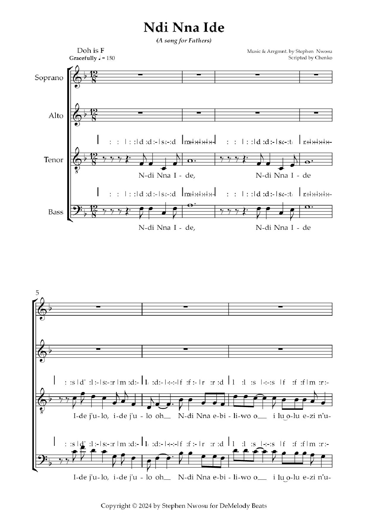Ndi Nna Ide- De Melody