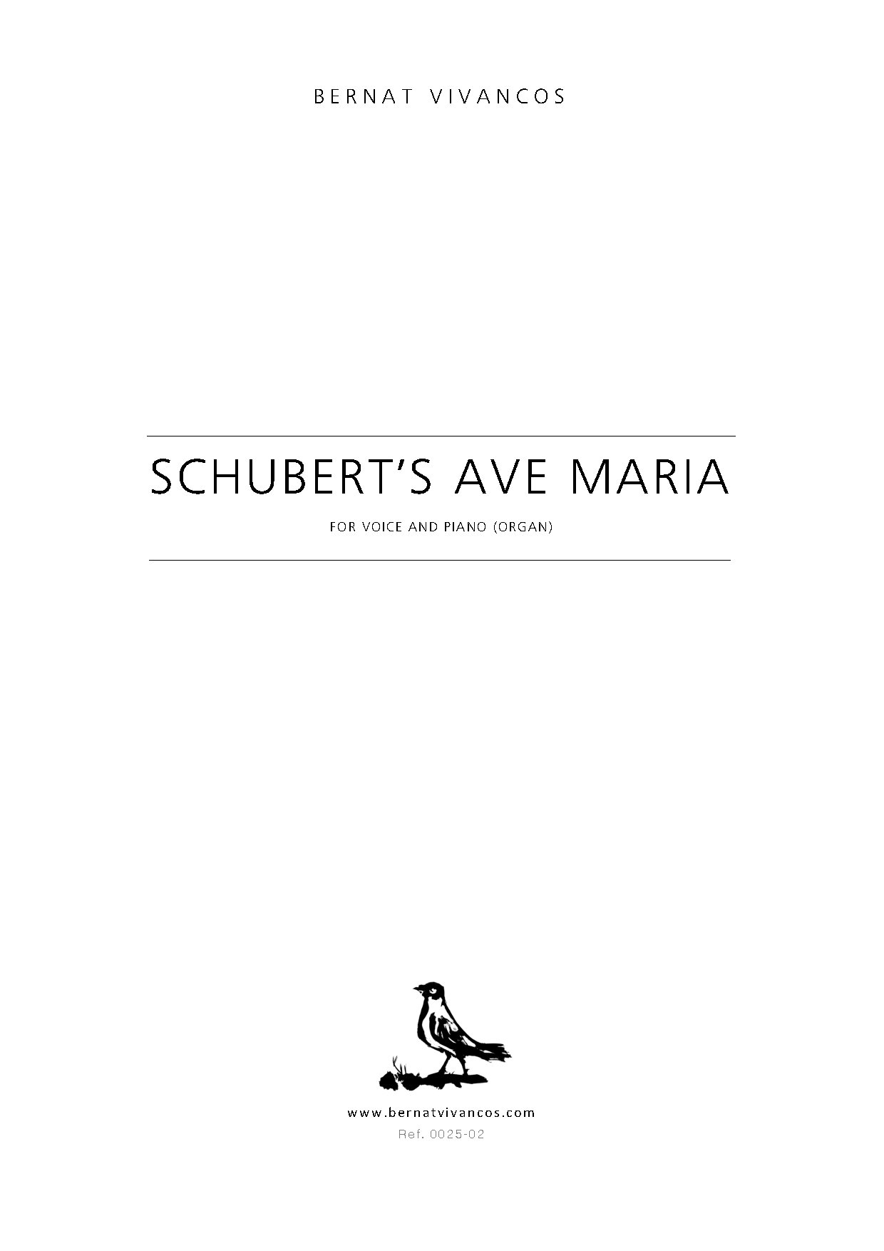 Ave Maria Schubert (staff)