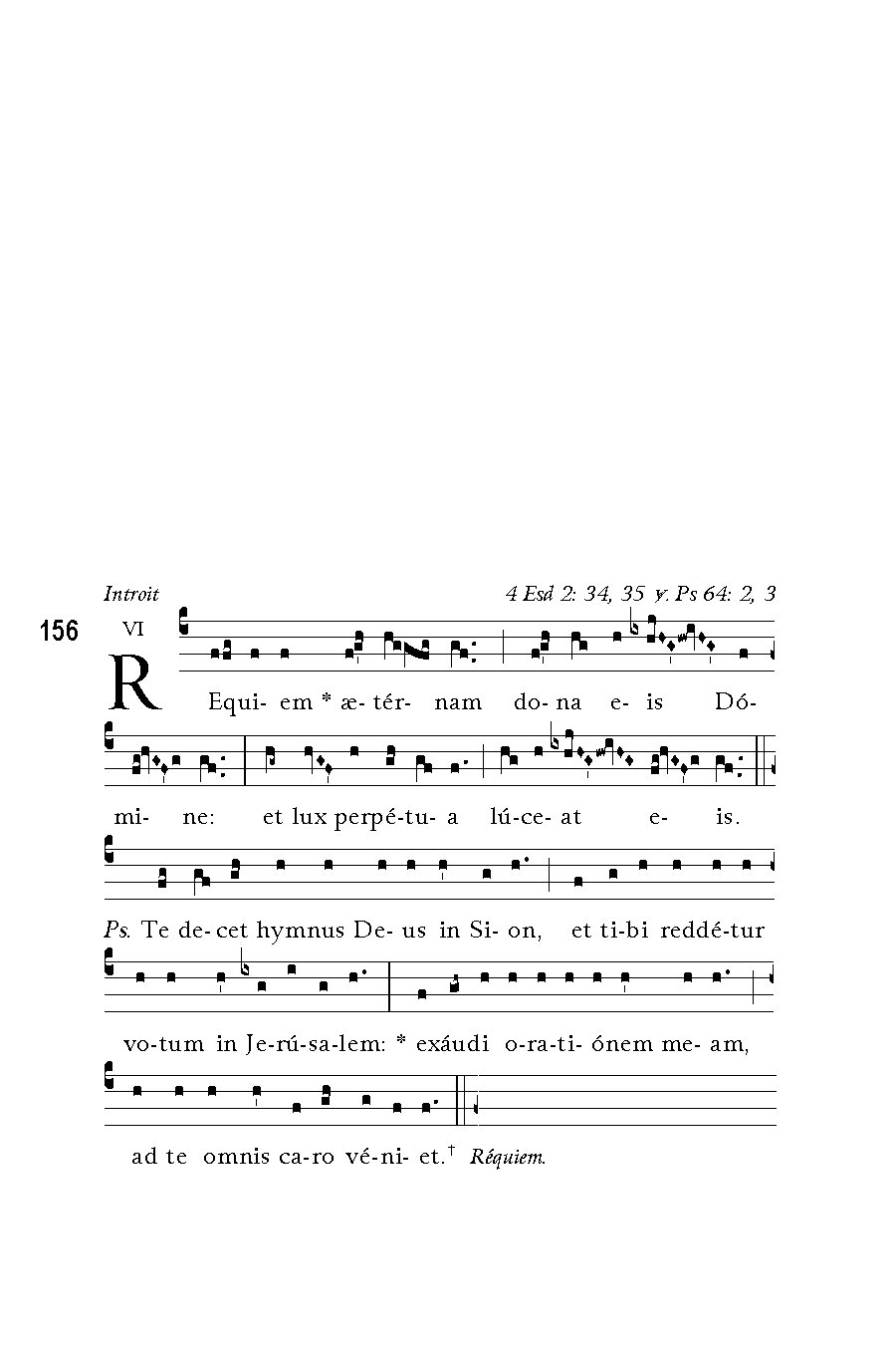 Requiem (introit) - Download Choir Script PDF