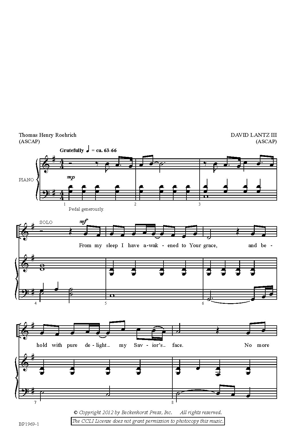 Finally Home - David Lantz Iii - Download Choir Script PDF