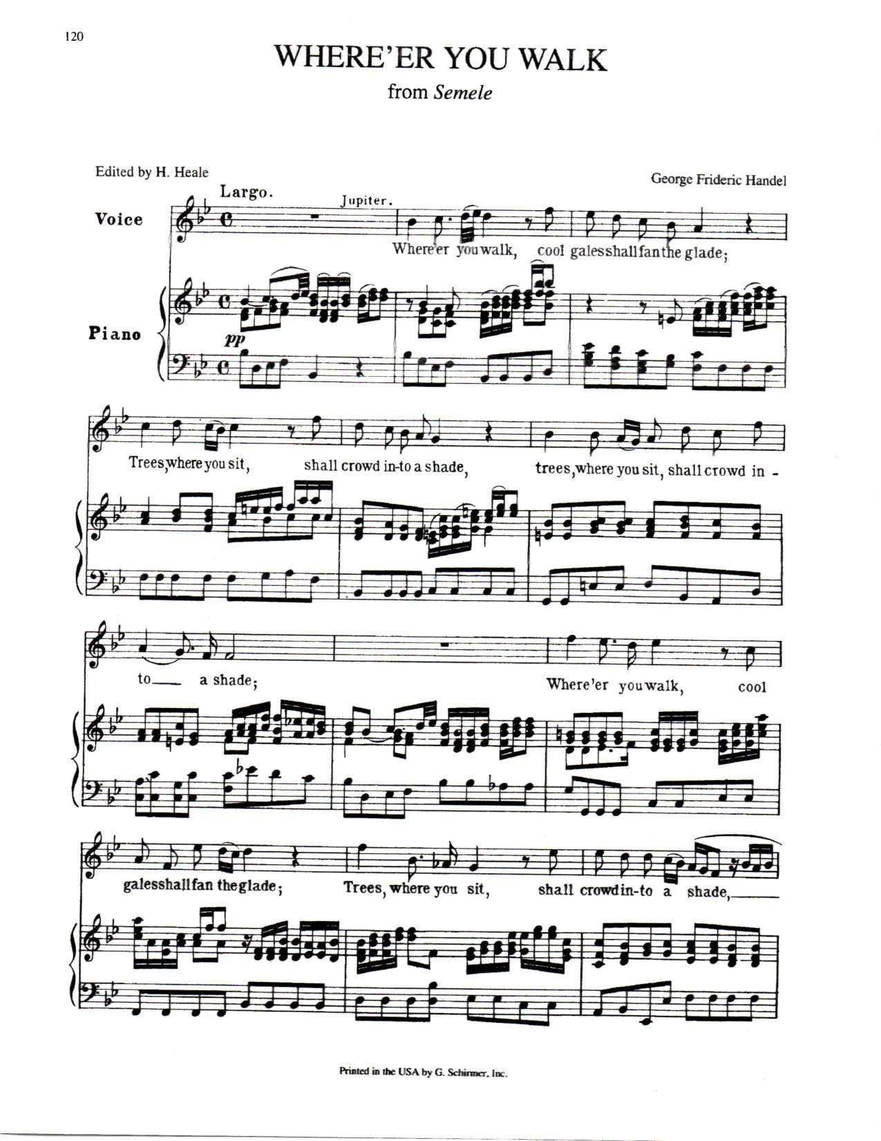 Where Re You Walk - Download Choir Script PDF