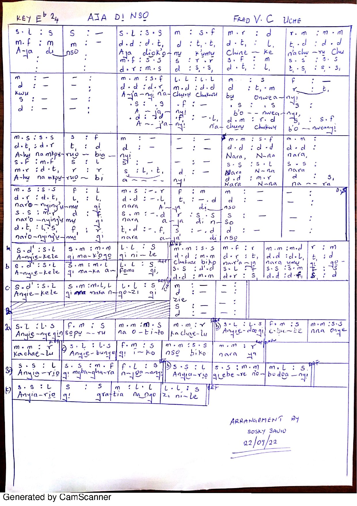 Aja Dị Nsọ