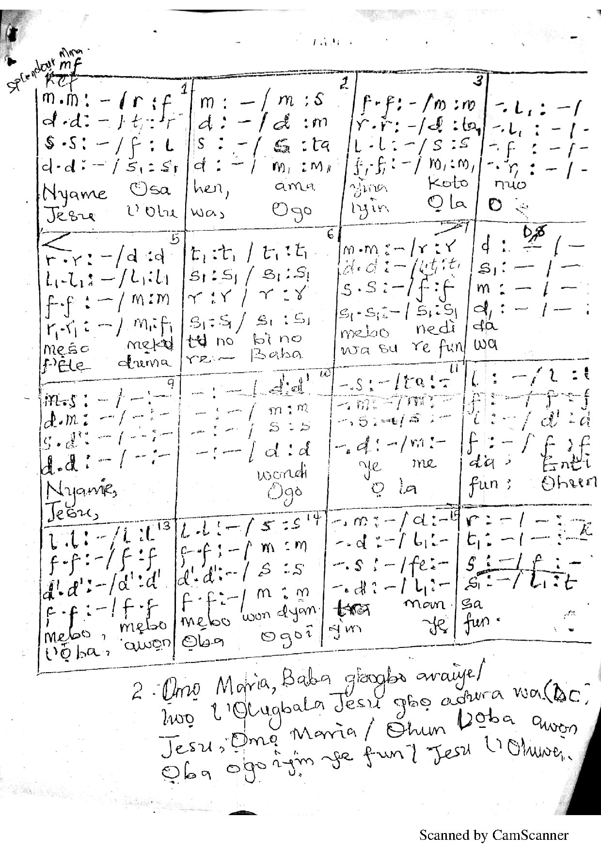 Nyame Osahen 1 - Download Choir Script PDF