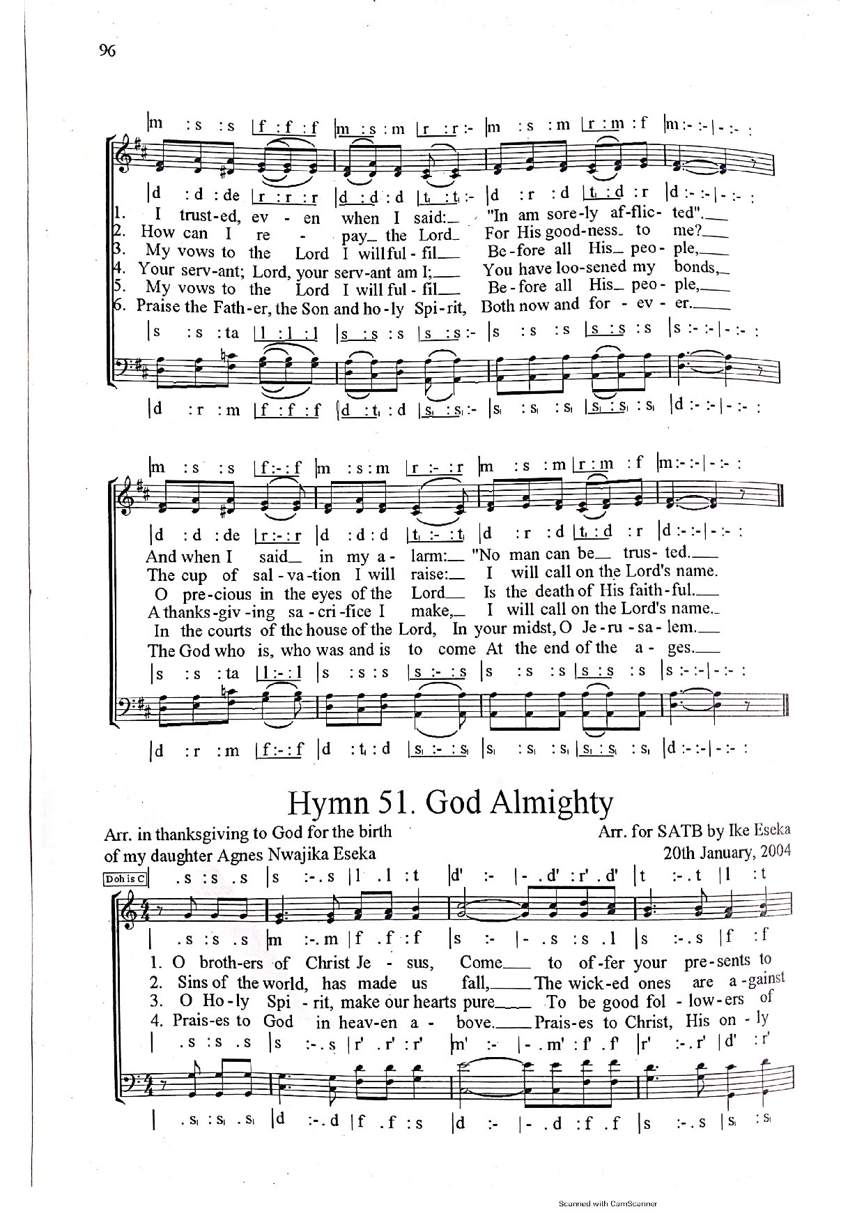 Catholic Hymn Book - Download Choir Script PDF