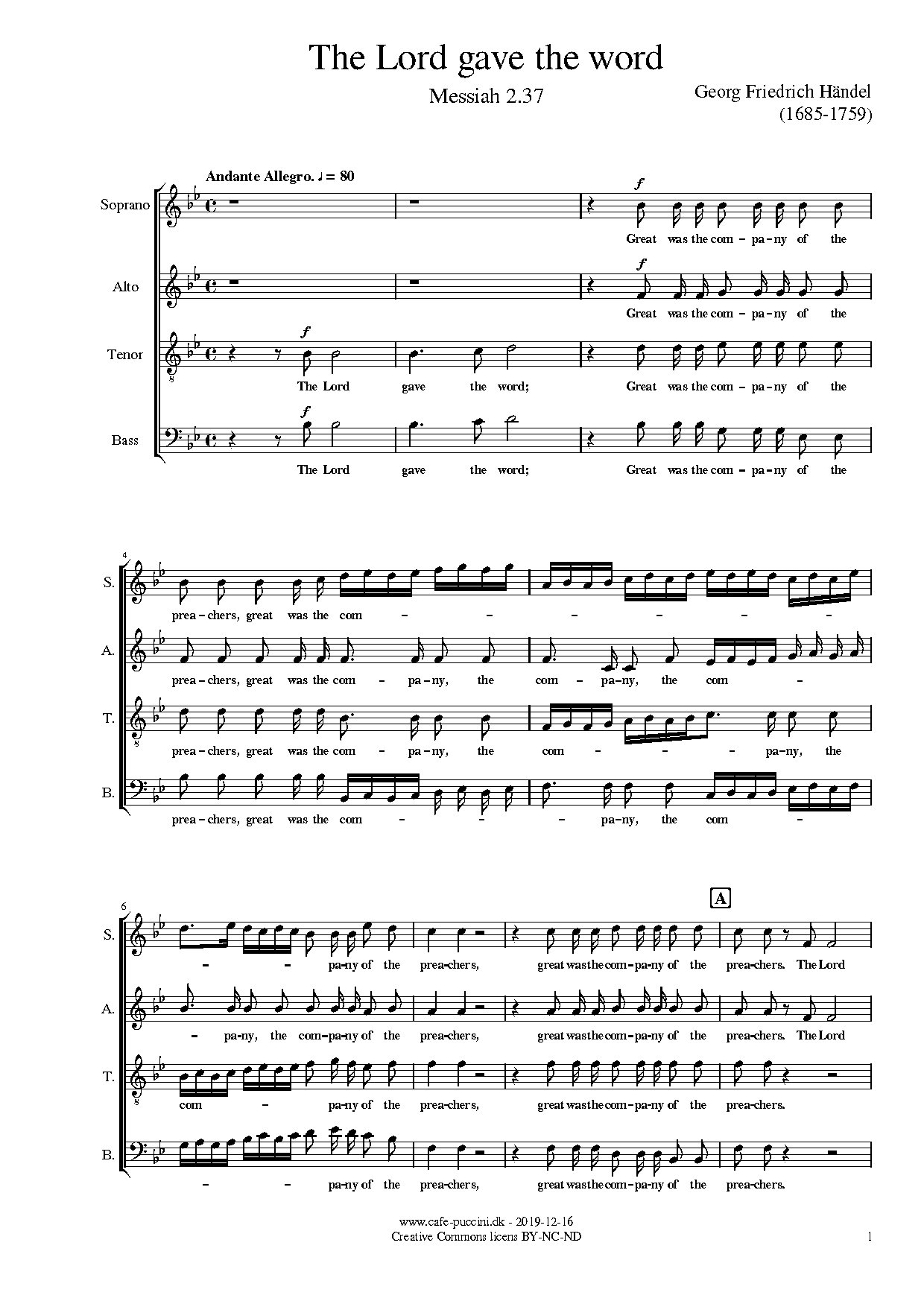 2.37 The Lord Gave The Word - Download Choir Script PDF