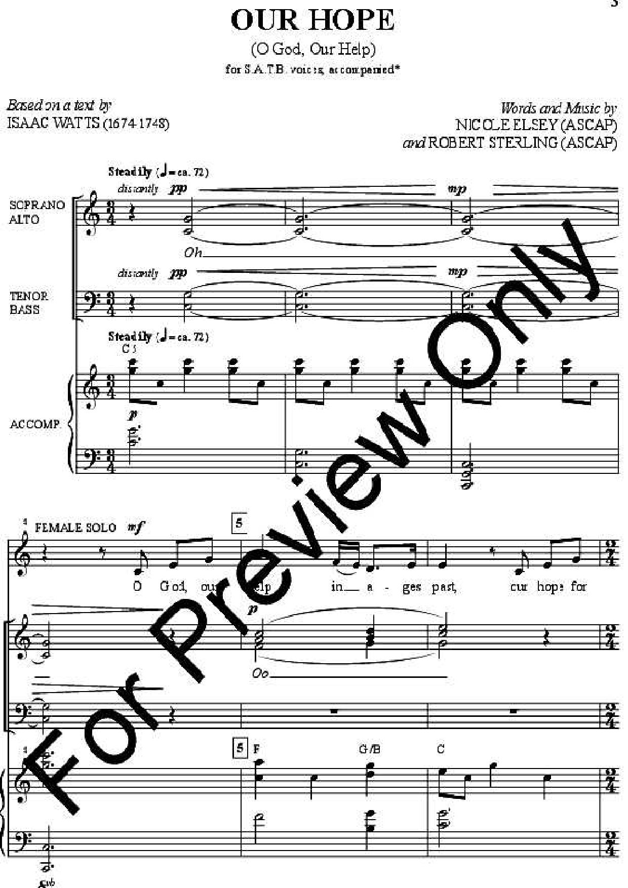 Our Hope - Download Choir Script PDF