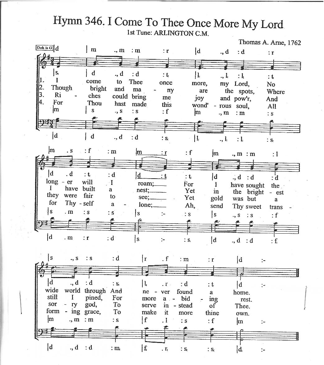 I Come To Thee, Once More, My God - Download Choir Script PDF