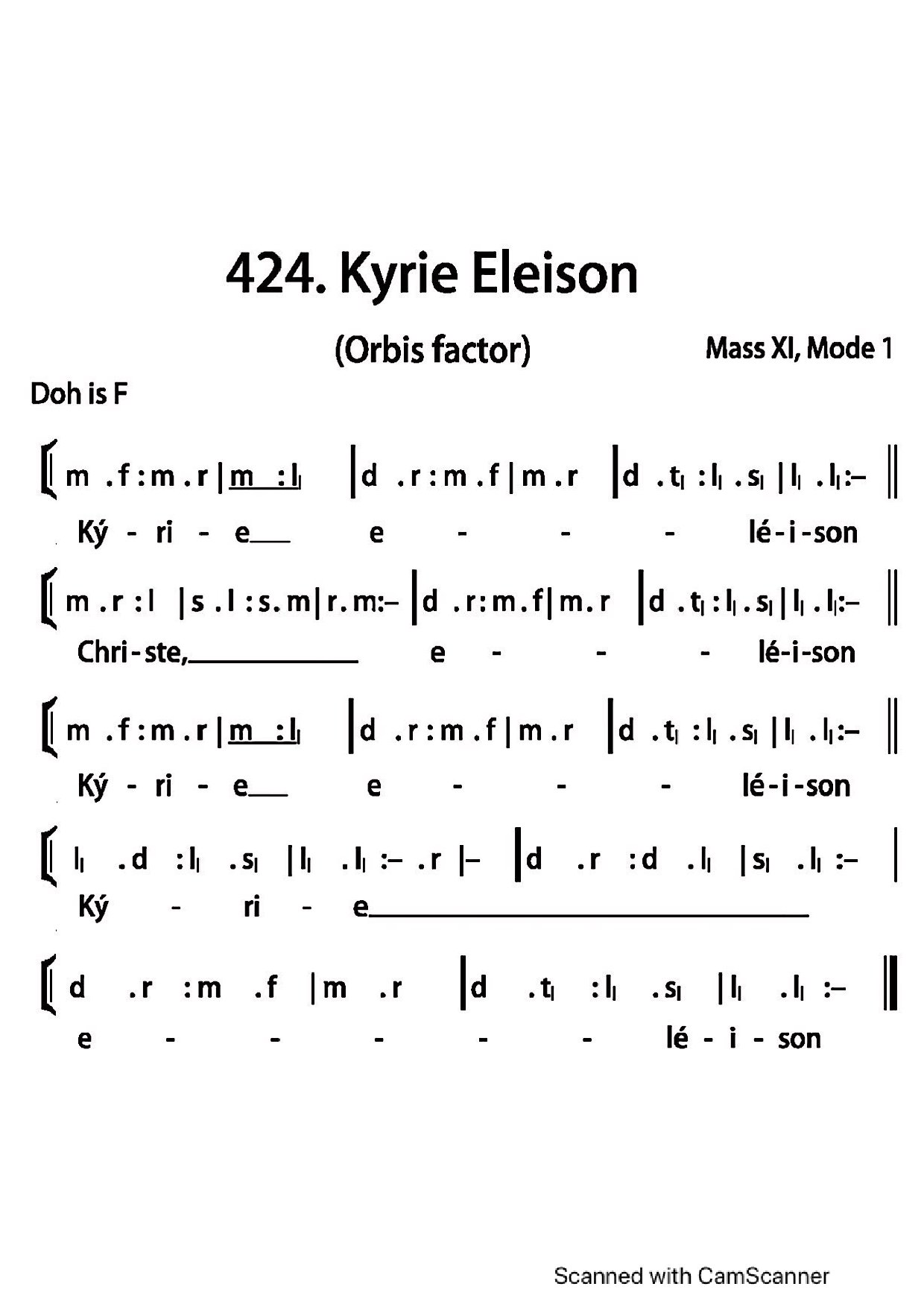 Kyrie-gloria-credo-pater Nostra - Download Choir Script PDF