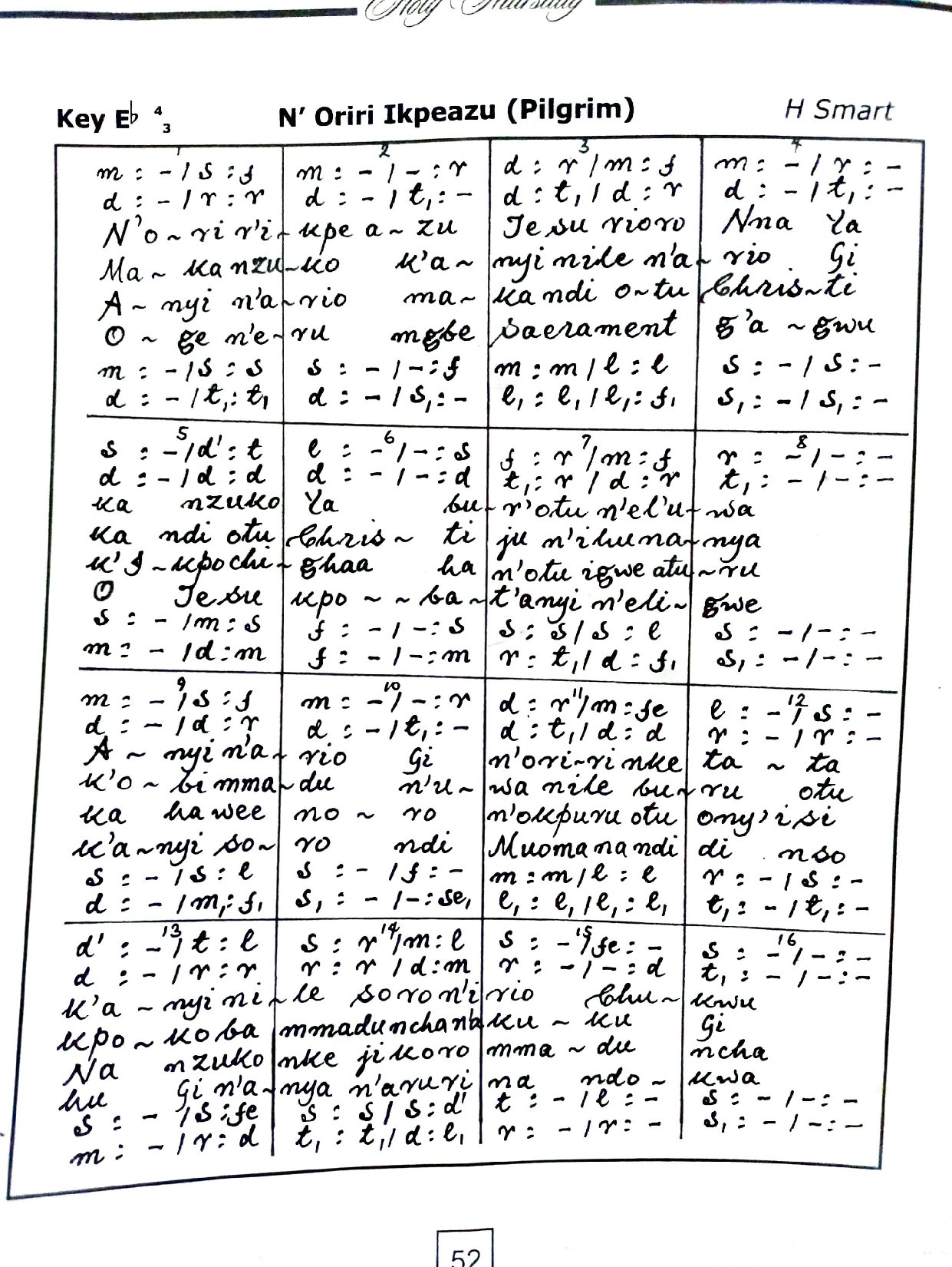N'oriri Ikpeazu - Download Choir Script PDF