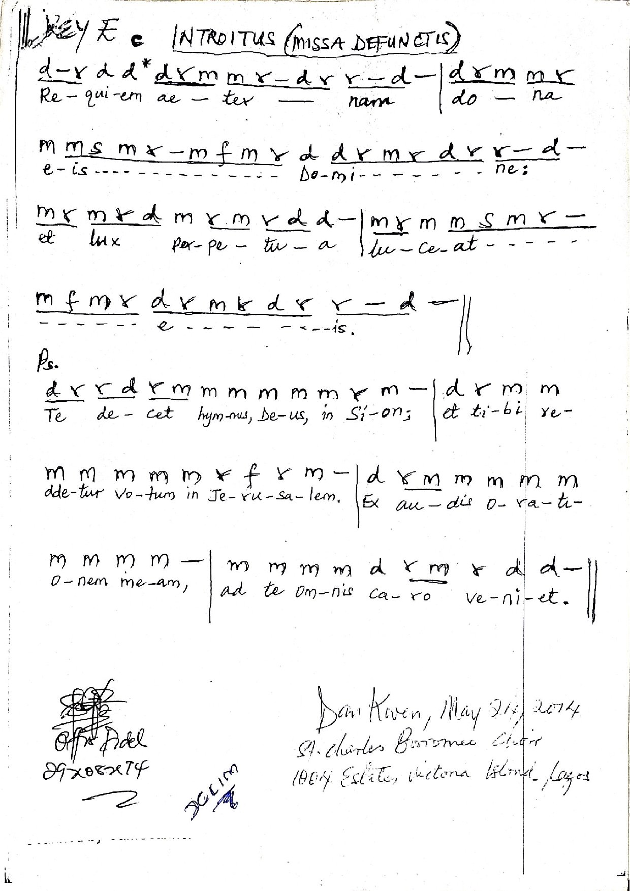 Requiem Songs - Download Choir Script PDF
