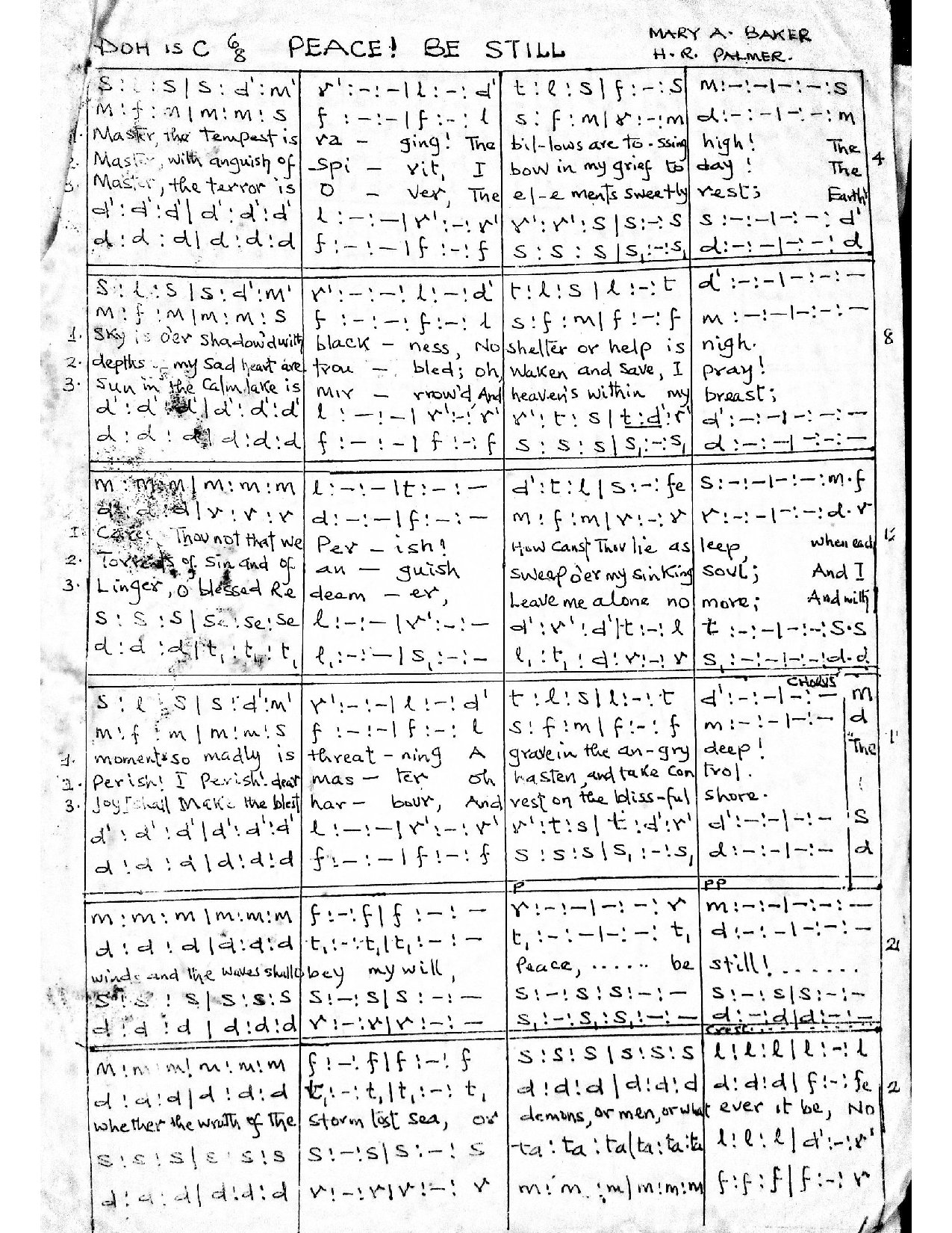 Requiem Master The Tempest - Download Choir Script PDF