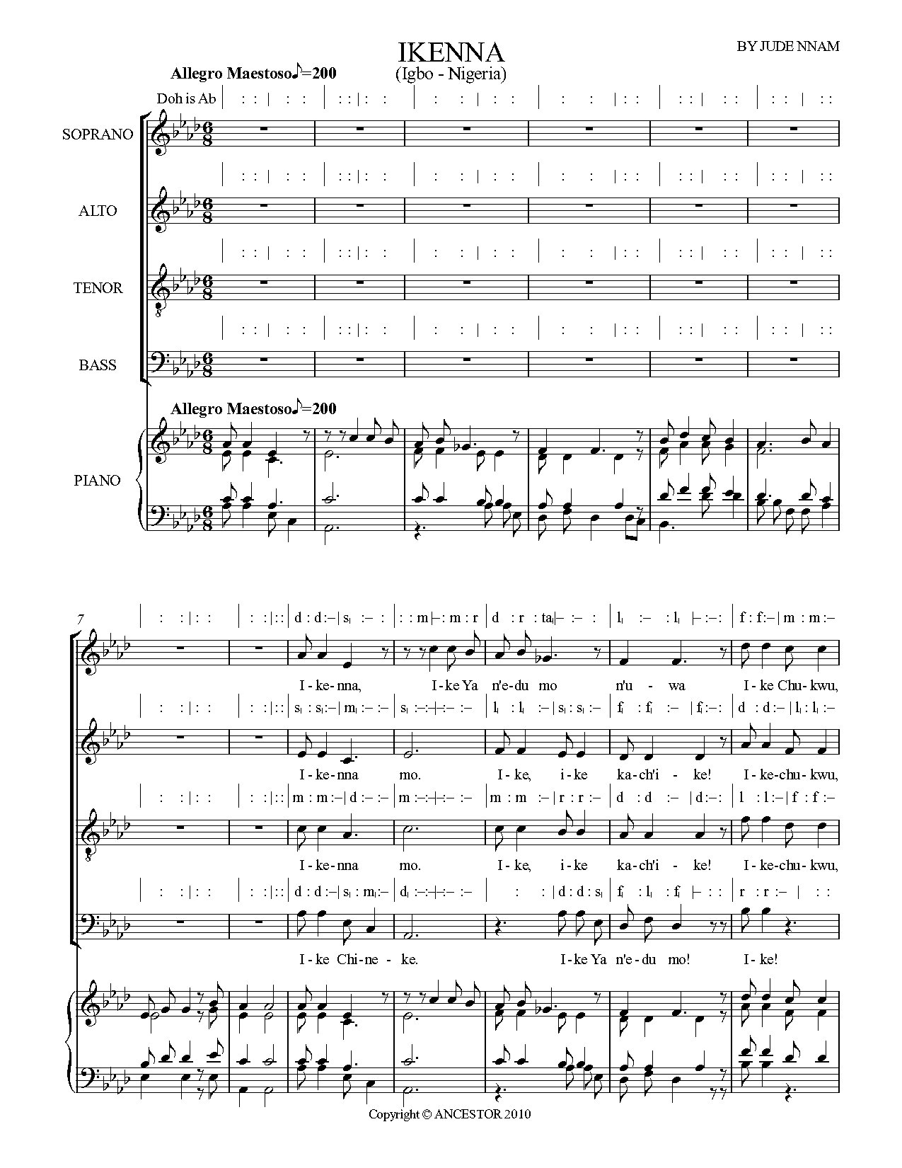 Off-ikenna- - Download Choir Script PDF