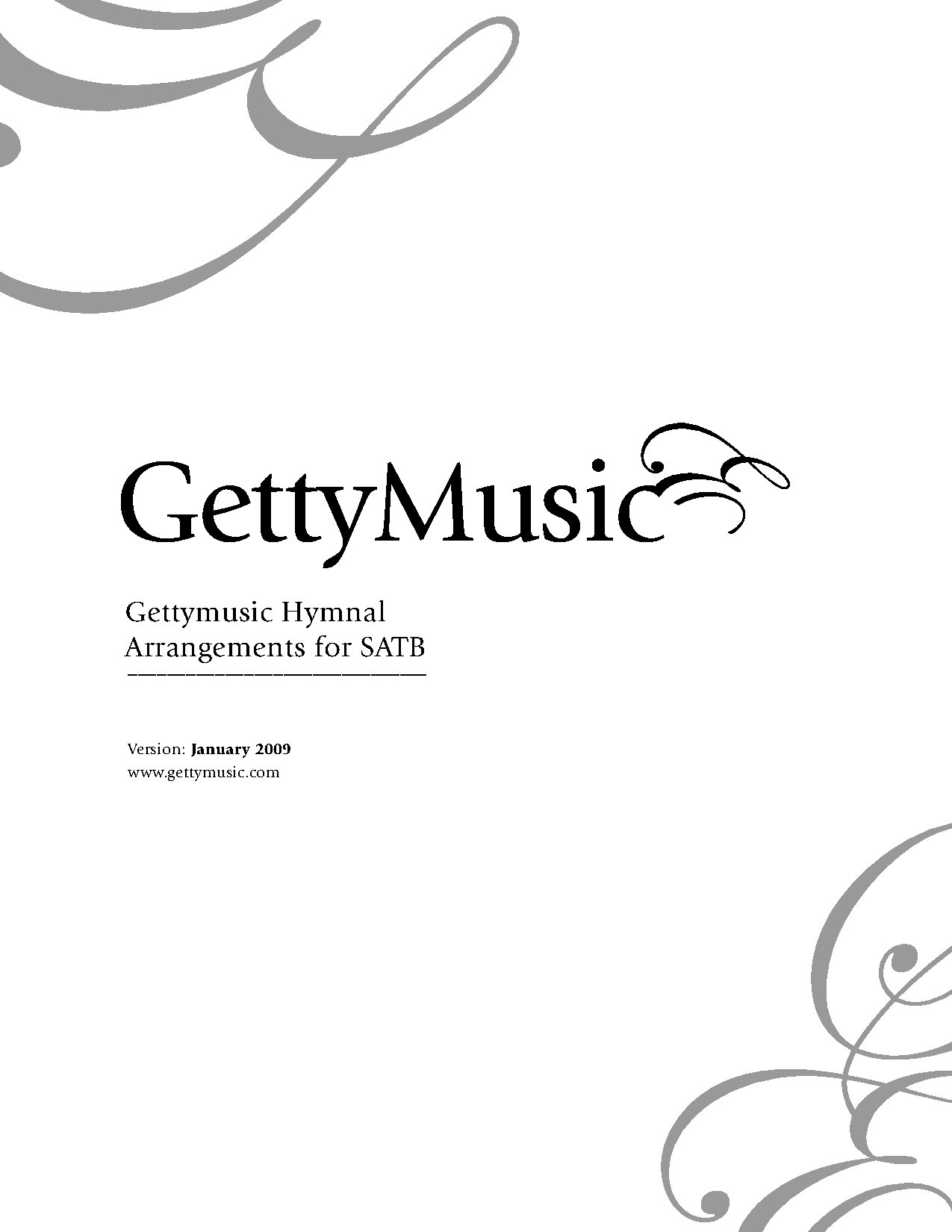 Getty-hymns - Download Choir Script PDF